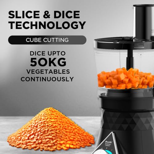 Preethi Plastic Zodiac Cosmo Mixer Grinder For Kitchen,5 Jars 750 Watt Mixie(Super Extractor Juicer Jar&Master Chef + Food Processor Jar),Black(Mg236) (Image - 4)