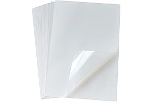 30 Sheets of 8.5x11 Clear to Opaque Overhead Projector Transparency Sheets