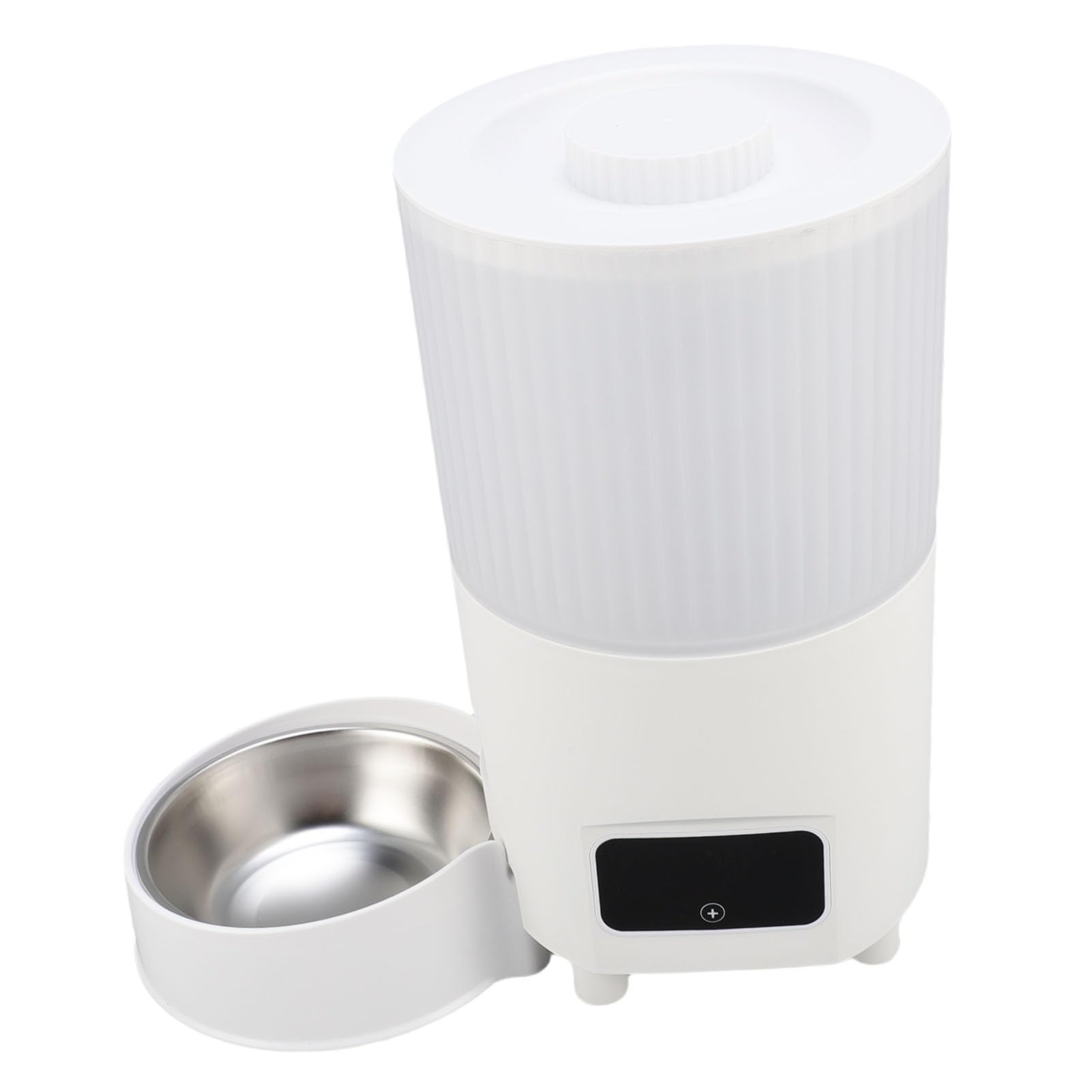 FILFEEL Comedero Automático para Gatos Dispensador de Alimentos para Mascotas Temporizado de Gran Capacidad de 3 L con Control Remoto de Aplicación para Gatos y Perros Pequeños - Horario Diario