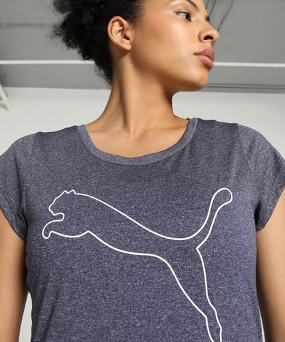 Image of Puma Run Graphic AOP SS Polyester Regular Fit Womens T-Shirt