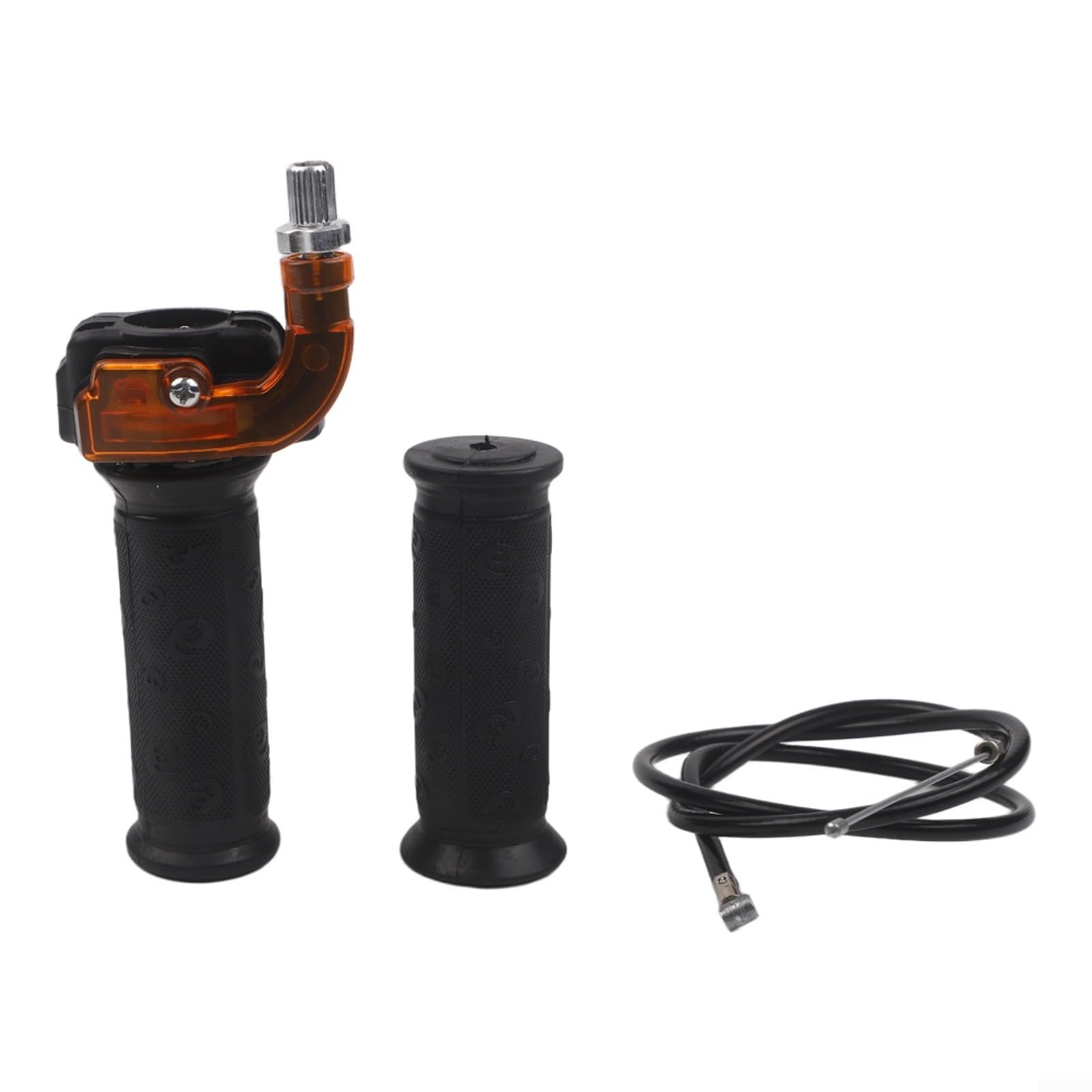 Set manopole acceleratore 49 CC con cavo per moto da cross tascabile a 2 tempi, manopole in gomma e montaggio a gas per controllo mini motore