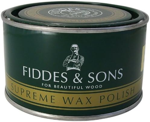 Fiddes Supreme Wax Antique Brown 400ml Tin