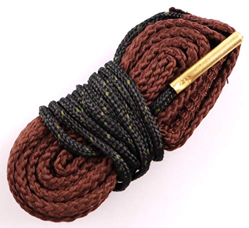 Kayla_Lan Nuevo limpiador de barriles .17 Cal 17HMR .177 pistola cañón cuerda de limpieza rifle/pistola/escopeta latón cepillo de limpieza cable Cover