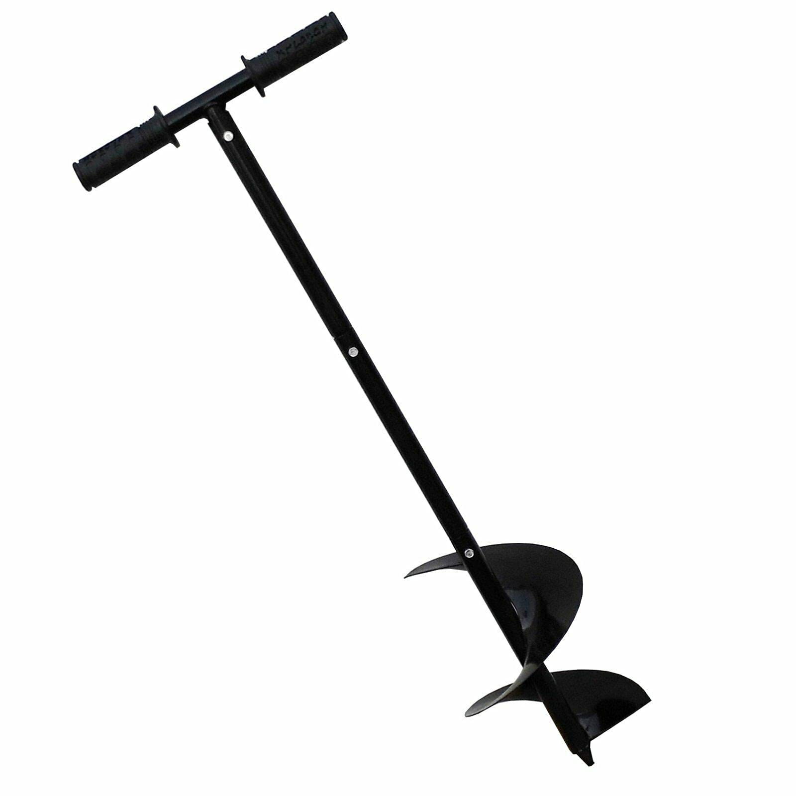 Auger 8" 200Mm Manual Post Hole Digger – Heavy Duty Hand Drill For Digging Holes, Gardening, Fence Posts, Planting Flowers & Bulbs, Ice Drilling, And Fertilizer Mixing