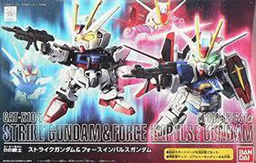 Strike Gundam Bandai BB kit articulé Force Impulse à assembler sans colle pour fans de méchas