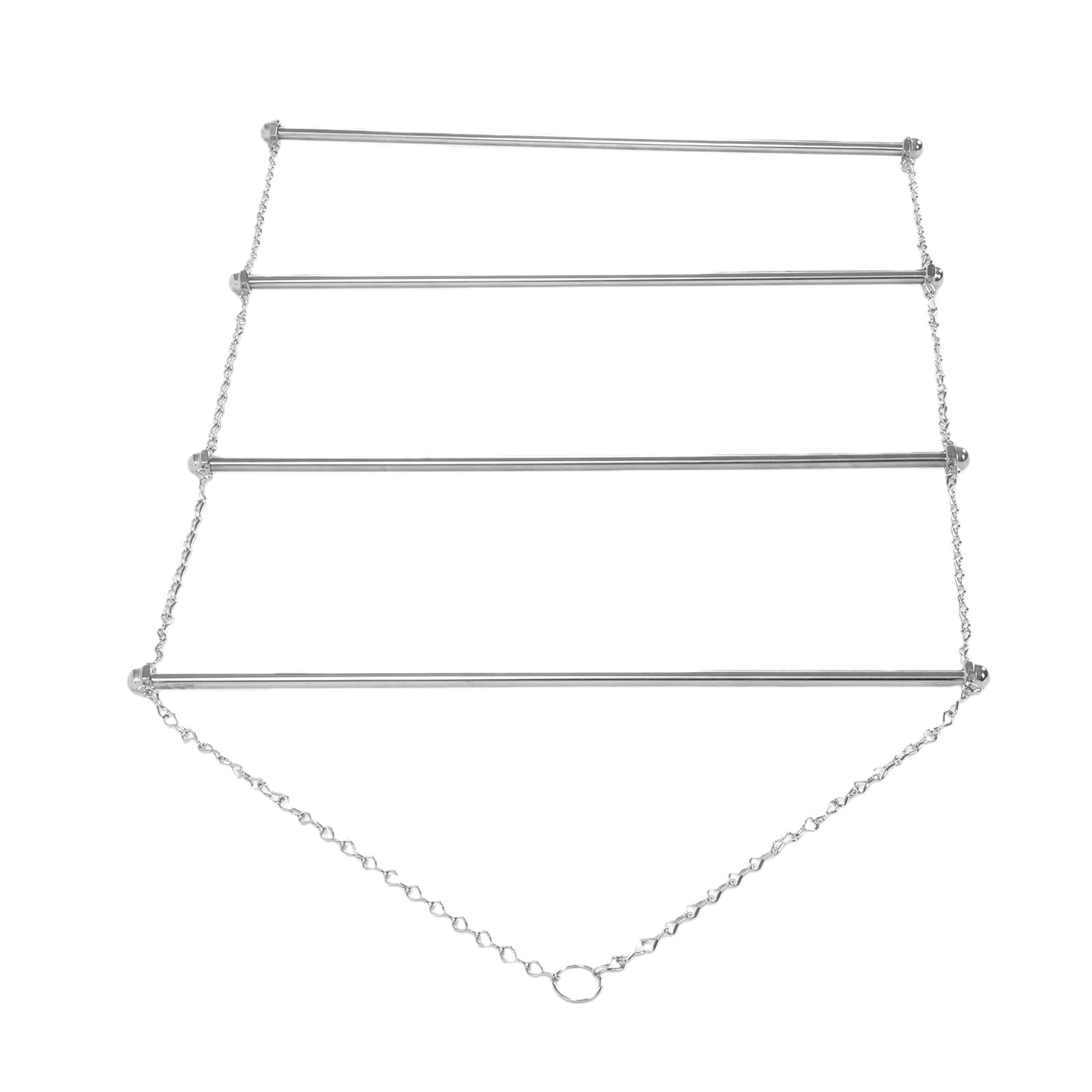 Denash Horse Blanket Rack con 4 Barre Appendiabiti, Folding Saddle Pad