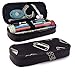 Produktbild Doodle Tee Leder Bleistiftetui Tasche Reißverschluss Pen Pencil Case Box Schulmaterial, Schreibwarenbox mit großer Kapazität