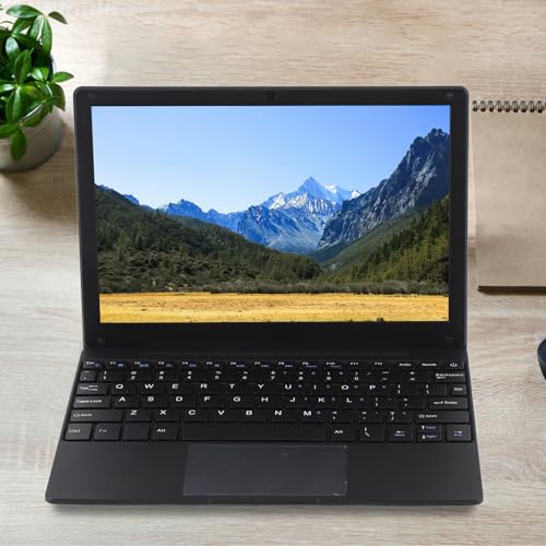 Laptop, 2,4 G 5 GHz 8 GB RAM Quad Core Processor 10,1 Inch IPS Display Laptop met Muis voor Entertainment (EU-stekker 1TB) - Afbeelding 5