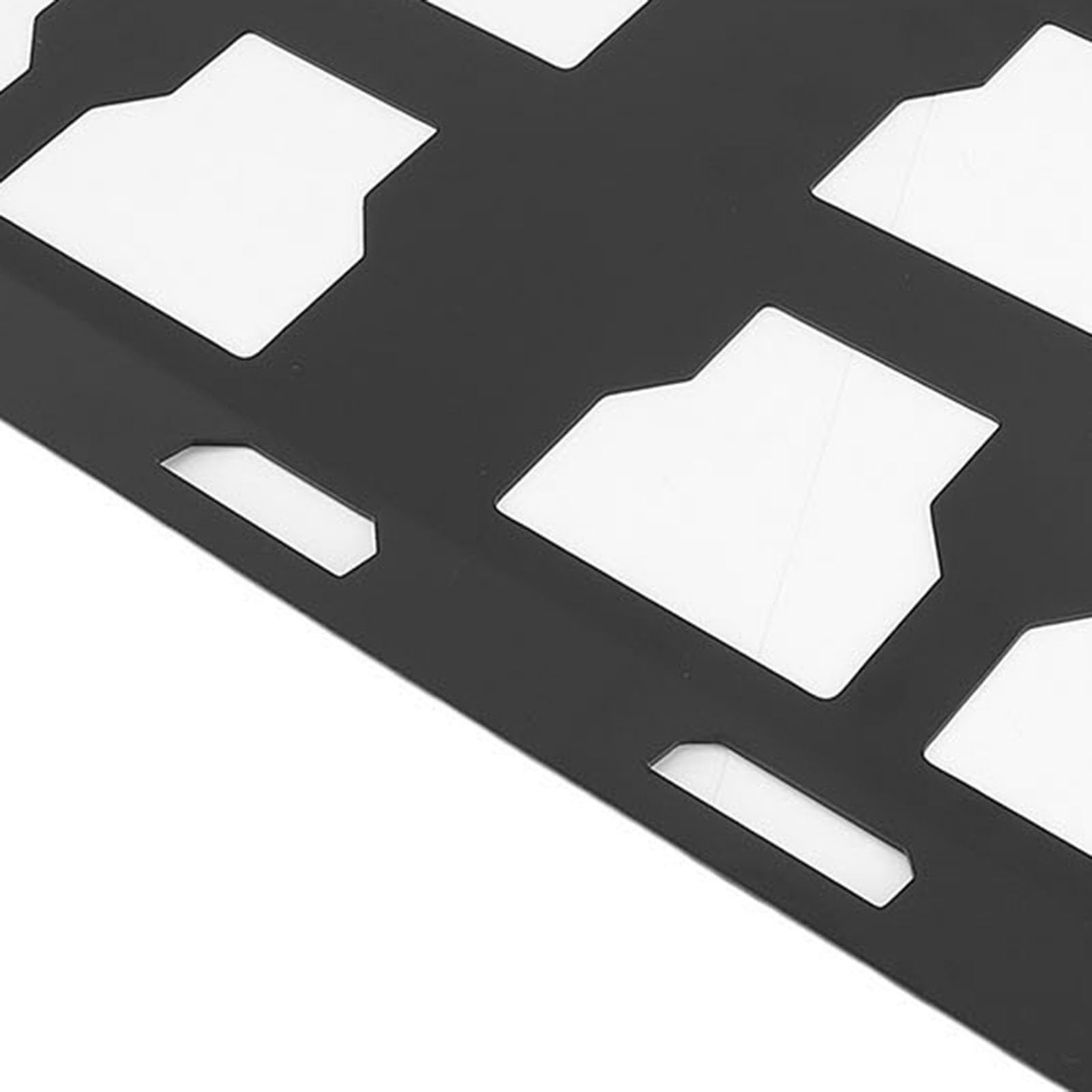 Placa de Montaje de Caja de Herramientas Base de Acero de Aleación para Caja de Herramientas de Embalaje Soporte Seguro para Montaje en Piso de Pared Resistente con Capacidad de 100 Libras