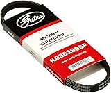 Gates K030196SF Stretch Fit Micro-V Serpentine Drive Belt - fits 2009-2012 Ford Escape/Fusion, 2009-2011 Mazda Tribute, and 2009-2011 Mercury Mariner/Milan, all with 3.0L V6 Engine
