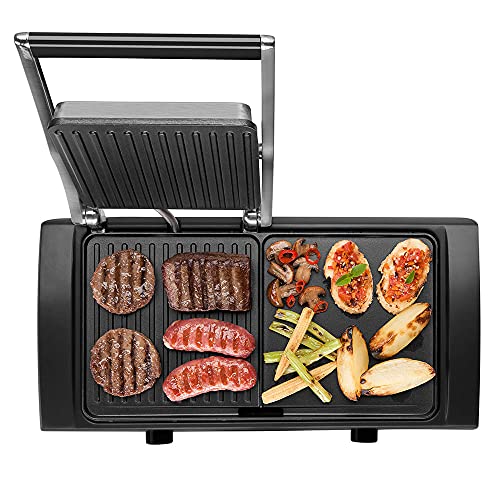 Grill Cadence Sapore 1500, Preto, 110v, Cadence
