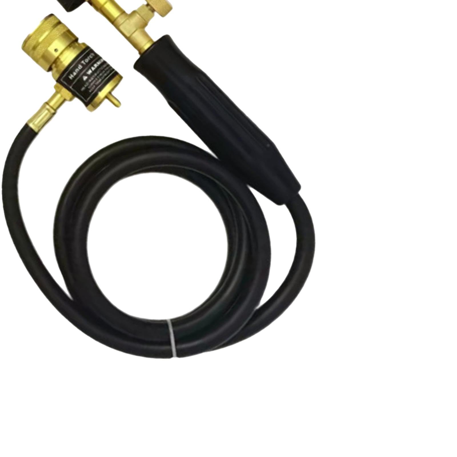 Palnik propanowy Zapłon Dmuchawa spawalnicza Wąż 5 stóp Mapp Palnik gazowy Palnik do grilla Wielofunkcyjna latarka Blokada płomienia Palnik spawalniczy, podwójnie regulowany(Single Adjustable)