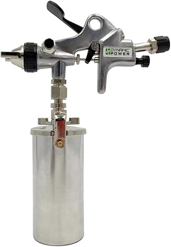 Vista 5 de Pistola pulverizadora de detalle de alimentación de sifón de 200cc con punta de 0.074 in - Herramienta de pintura de precisión. DP-4910DSG