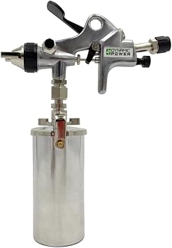 DYNAMIC POWER 200cc Siphon Feed Detail Spray Gun with 1.88mm Tip Precision Painting Tool. DP-4910DSG