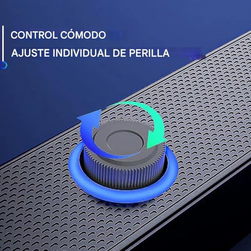 Altavoces de barra de sonido inalámbrico con graves profundos para TV y PC 7