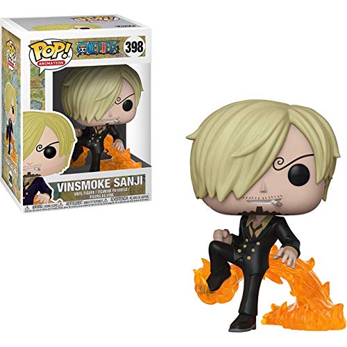 POP Anime: One Piece - Boneco de vinil Funko Pop Vinsmoke Sanji (boneco de peixe) (embalado com capa