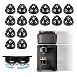 OOFUCF 16 Packs Appliance Sliders for Women, Self-Adhesive 360° Rolling Furniture Sliders&Appliance Casters for Kitchen,Coffee Machine,Blender,Oven,Countertop Sliding, Gifts for Mom Wife