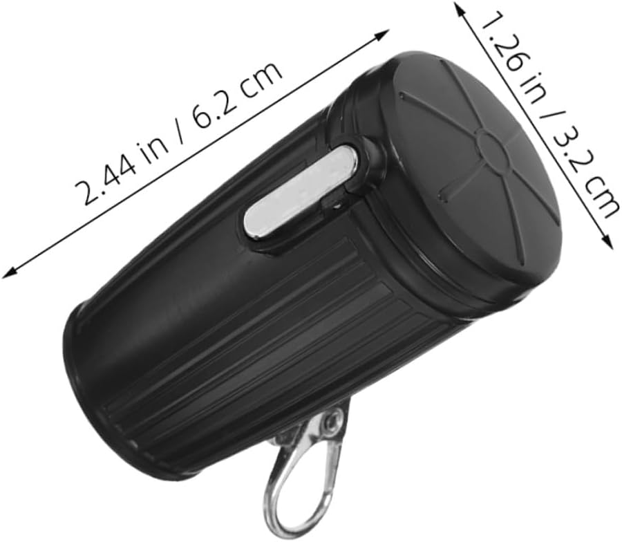 2pcs Portable Metal Cigarettes Ashtray with Lid Compact Pocket Ash Collector for Car Camping Outdoor Use Smokeless Sealed Mini Vehicle Ash Tray