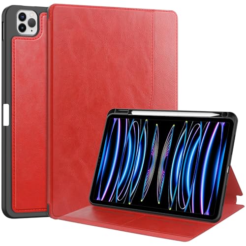 Étui de protection iPad Pro 11 et Air 10.9-11 M2 avec support et veille automatique