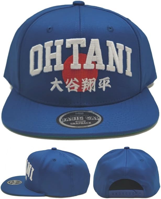Basic CapOhtani Los Angeles New Basic Rising Sun Blue Era Snapback Hat Cap