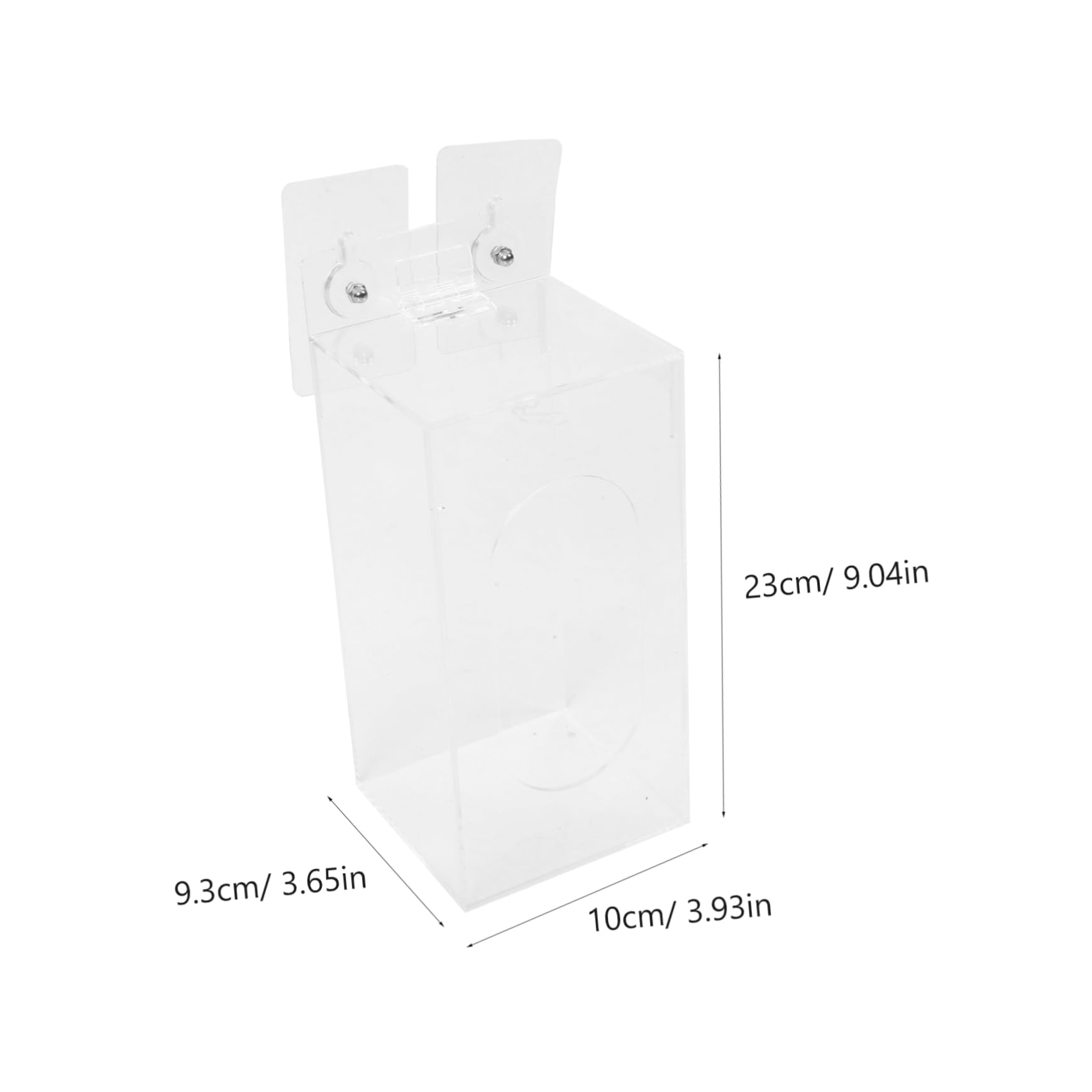 Uonlytech 4piezas Dispensador De Guantes y Organizador De De Pared Soporte Multifuncional Para Almacenamiento De Accesorios Baños y Cocinas