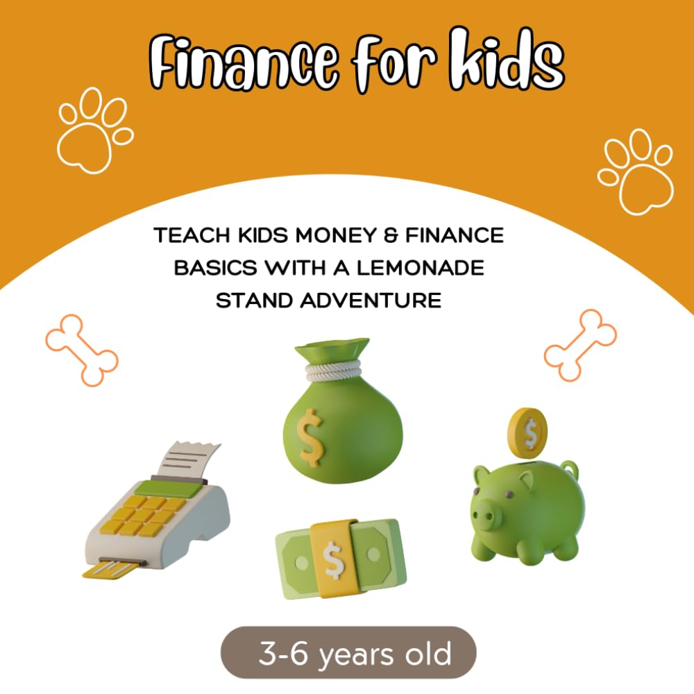Finance for Kids: Teach Kids Money & Finance Basics with a lemonade stand adventure