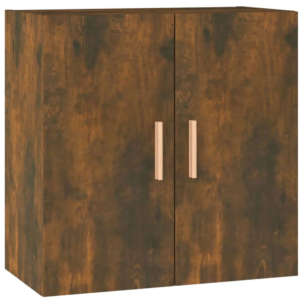 vidaXL Armario de Pared Mueble Almacenaje Colgante para TV Estante Flotante Salón Casa Decoración Madera Contrachapada Color Roble