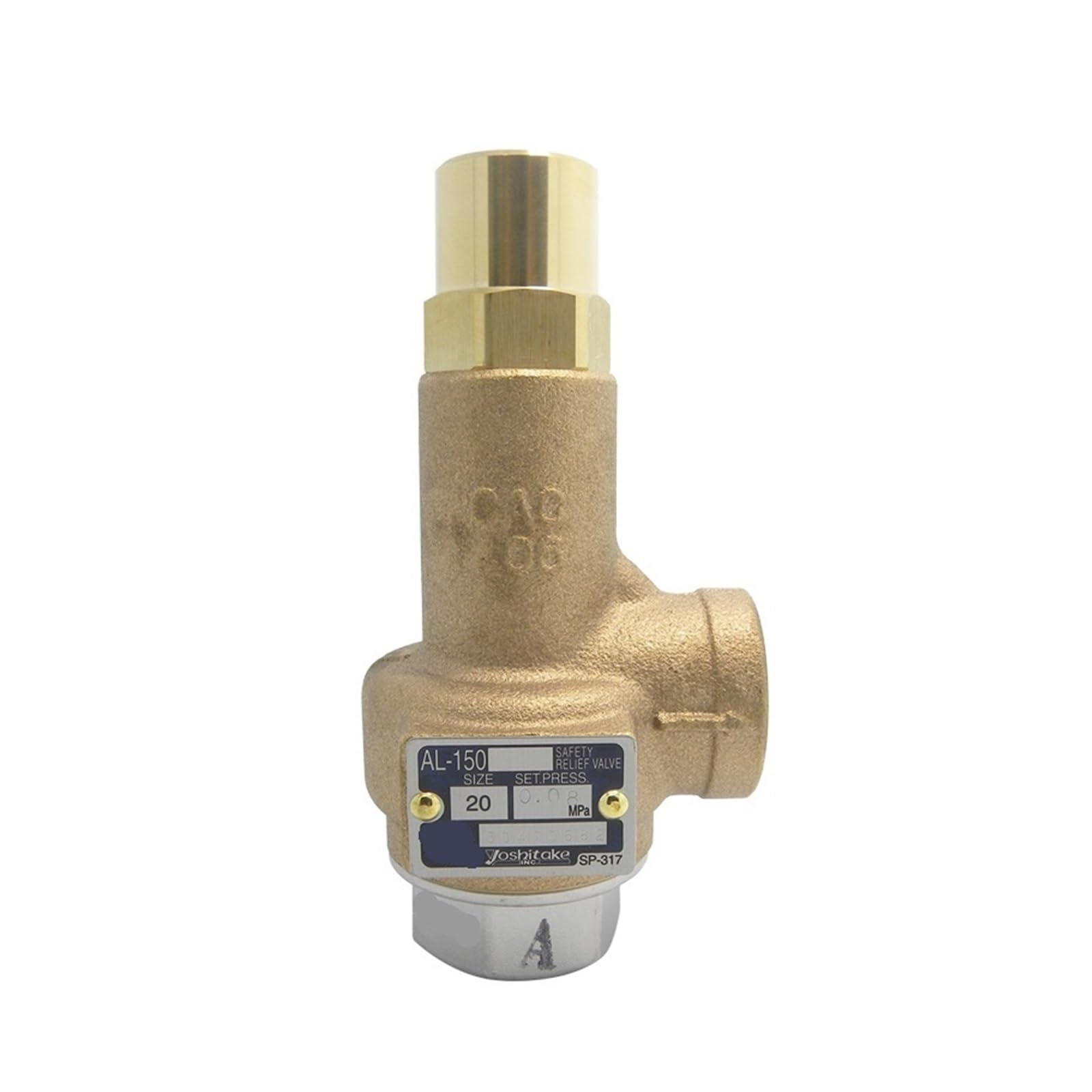 AL-150 Bronce Fundido DN4011/2 DN50 Válvula de Alivio de 2" for Vapor Agua Aceite(DN50)