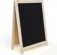 Cavalete de Calçada Duplo Soft Carvalho STALO, 80x60x35