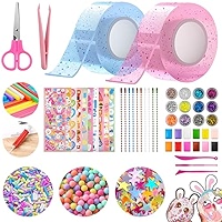 Nano Bubble Tape, 2 Pcs (9.84ft × 2inch) Nano Tape DIY Party