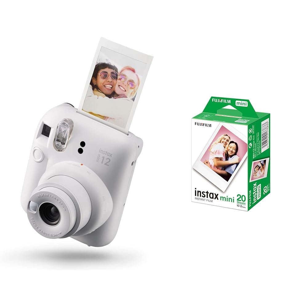 FUJIFILM instax mini 12 CLAY WHITE新品未使用 FUJIFILM instax mini 12 CLAY WHITE新品未使用