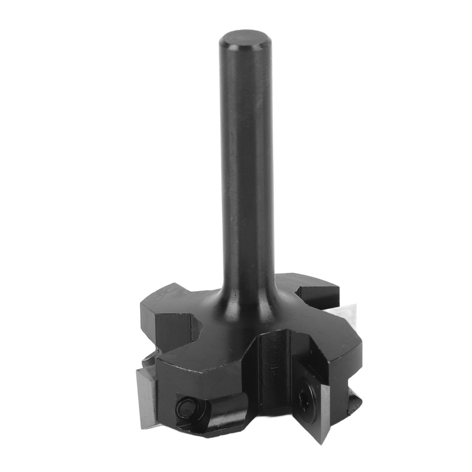 Punta per Fresa in Carburo a 4 Scanalature, Gambo 8 Mm, Saldatura Senza Soluzione di continuità, Design a Gambo Tondo, Ideale per Banchi Lavoro di Fresatura CNC, Fresatrici