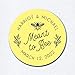 Port of Reverie Meant to Bee Sticker, Honey Favor Stickers, Custom Wedding Stickers, Honey Bee Party, F16:18