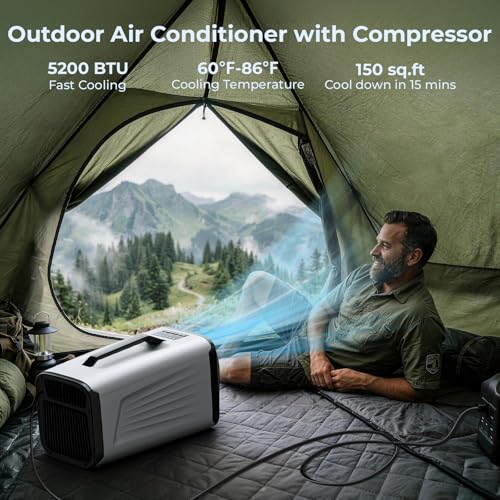 5200 BTU Portable Tent AC