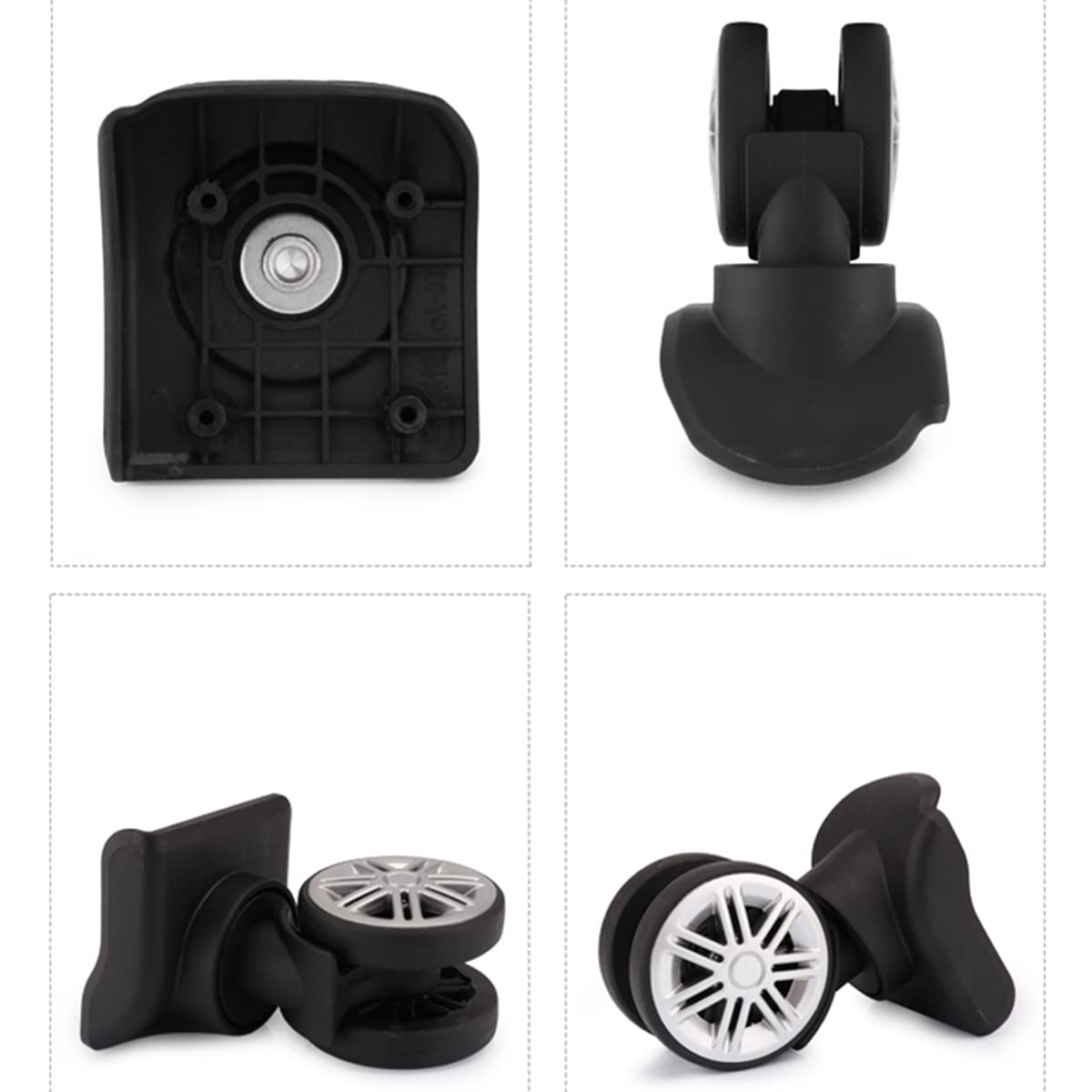Koła bagażowe, Wymiana kółek bagażowych, DIY Obrotowe kółka do walizek, Naprawa, Części, Spinner