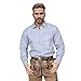 Gentry Choice Mens Oktoberfest Shirts Bavarian Lederhosen Shirt Button Down Long Sleeve Checkered German Outfit Dress Shirt (US, Alpha, 3X-Large, Regular, Regular, Sea Blue)