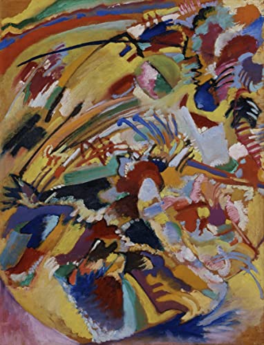 Toile Improvisation Unbenannte I de Wassily Kandinsky pour decoracion mural de bureau