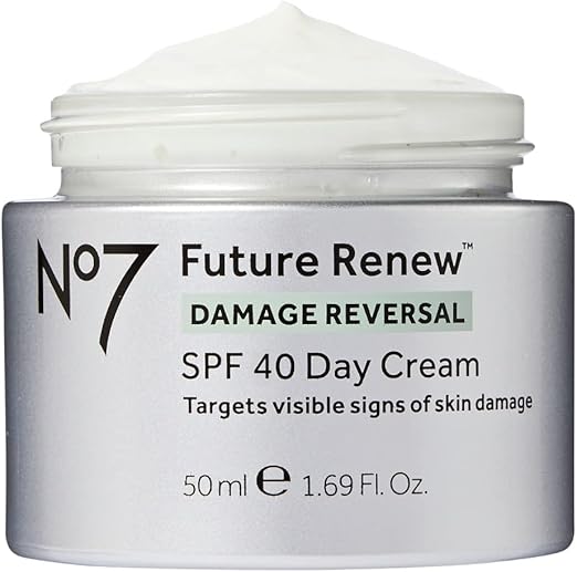 Boots No7 Future Renew Damage Reversal Day Cream SPF40 50ml, 50 ml