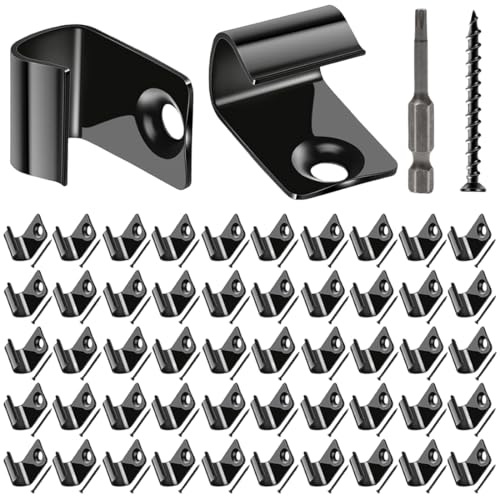 Clips de démarrage terrasse fixation cachée anti rouille pour planche composite - 2