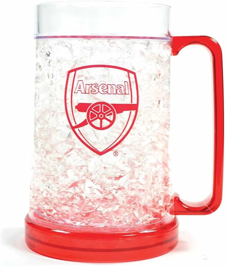 Arsenal FC Freezer Tankard, Drinkware, Sports, Gift