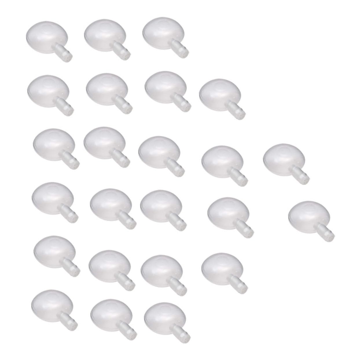 Abaodam 50 Pcs Squeakers Noise Maker Insert Accessories for Repair for DIY Projects Easily Restores Sound to Your Favorite Stuffed Animals