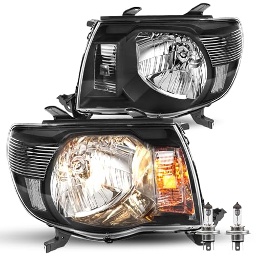 Image of JSBOYAT Halogen Headlight Assembly for 2005-2011 Toyota Tacoma Pickup