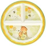 BABY CIE DANI Doux Comme Du Miel Round Textured Sectioned Plate