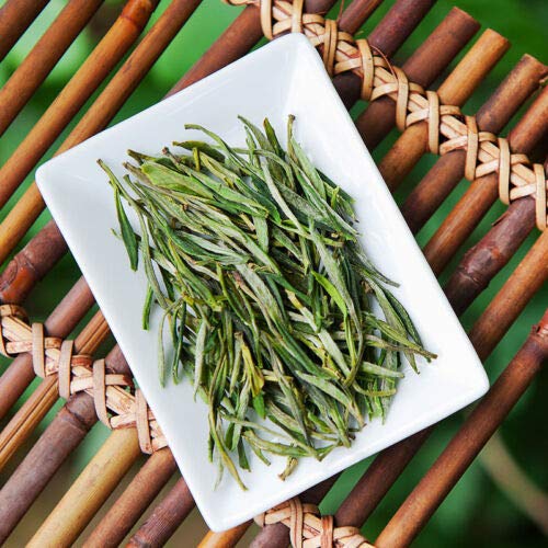 黄山毛峰绿茶中药 tea艺福堂 中国茶叶包邮绿茶雨前毛峰古法下锅茶黄山毛峰 250g/罐