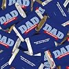 34 Happy Father?s Day Plaid Assorted Wrapped Chocolate Miniatures - Gifts For Dad, Party Favors, Church & Office Candy Giveaways, Dessert Tables & More (10oz)