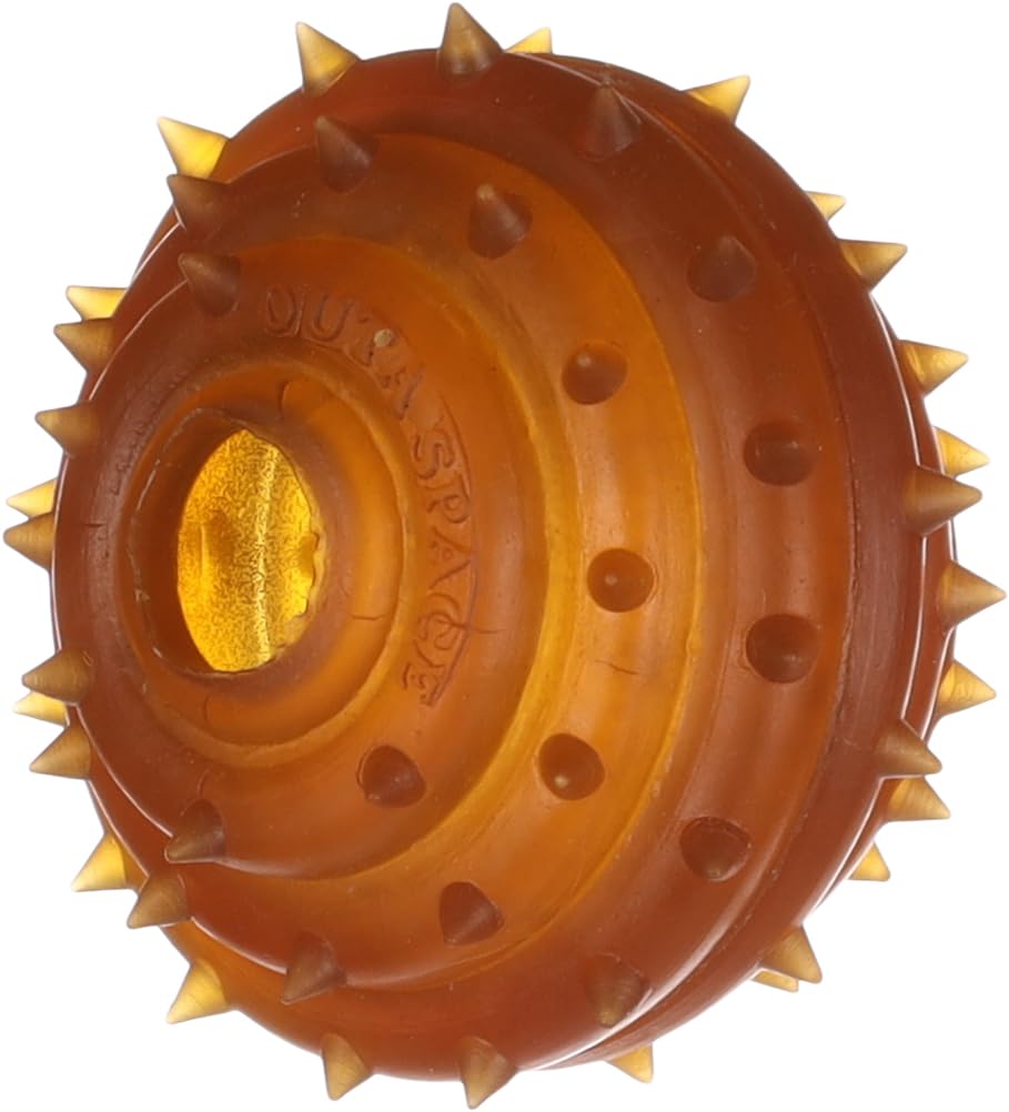 Flamingo DT RUBBER RUBBA BALL WITH SPIKES BROWN 9x9x7CM