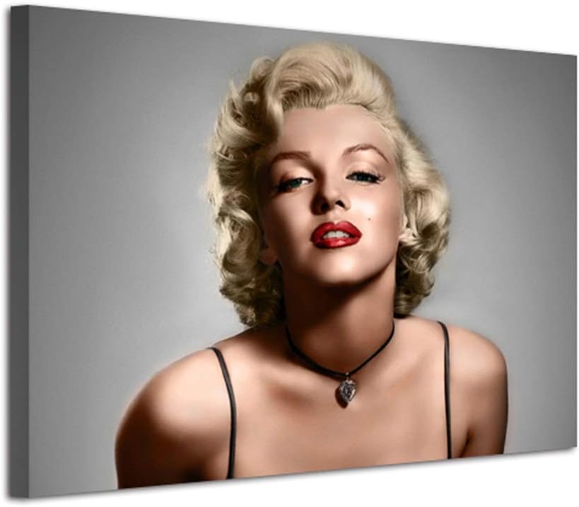 AGCary Marilyn Monroe Poster for Frame Print Canvas Painting Picture Wall Art for Home Office Decorations Wall Decor 12 x 16