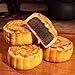 Bean paste flavour Mooncake,Delicious and Traditional Moon Cake Assortment,Chinese Food,Moon Pies,Perfect for Celebrating Festival