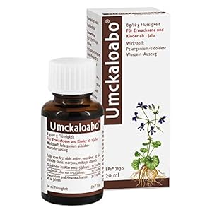 Umckaloabo Tropfen – Pflanzliches Anti-Infektivum bei akuter Bronchitis – 1 x 20ml