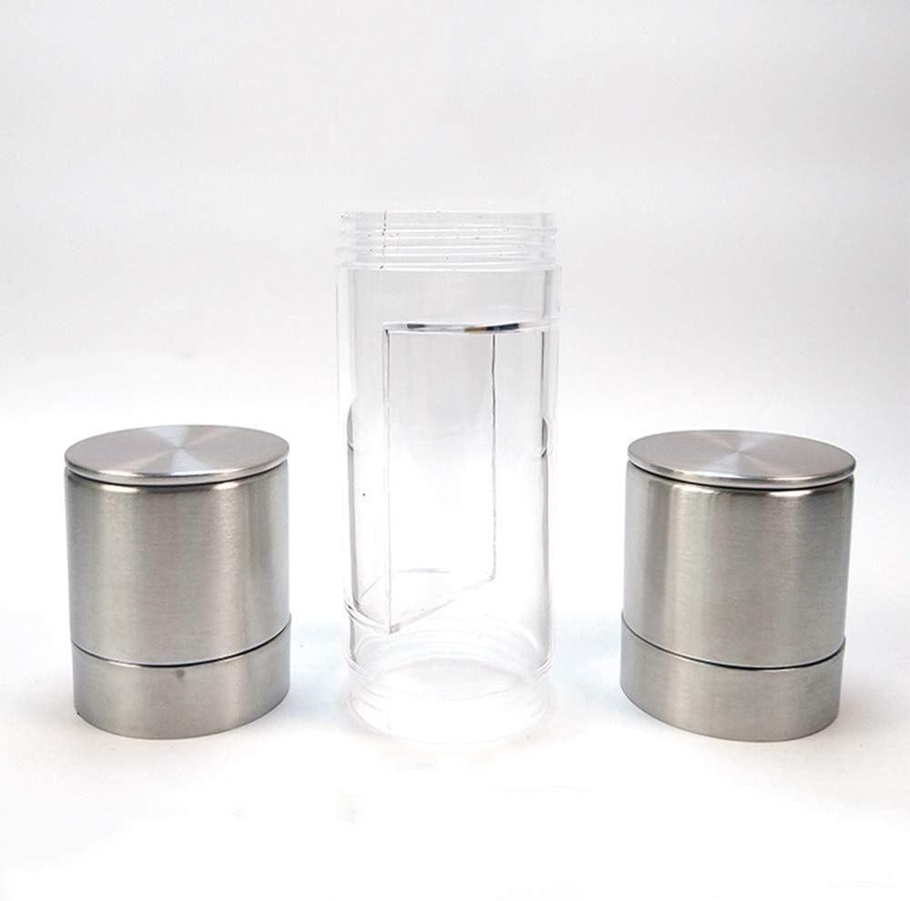 Salt Mills 2 in 1 Salt and Pepper Grinder Set, Manual Stainless Steel Salt Shakers and Pepper Mill Set with Adjustable Ceramic Rotor, Stylish Design.